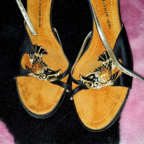 Giuseppe Zanotti Satin Black Heels - Picture 6 of 6